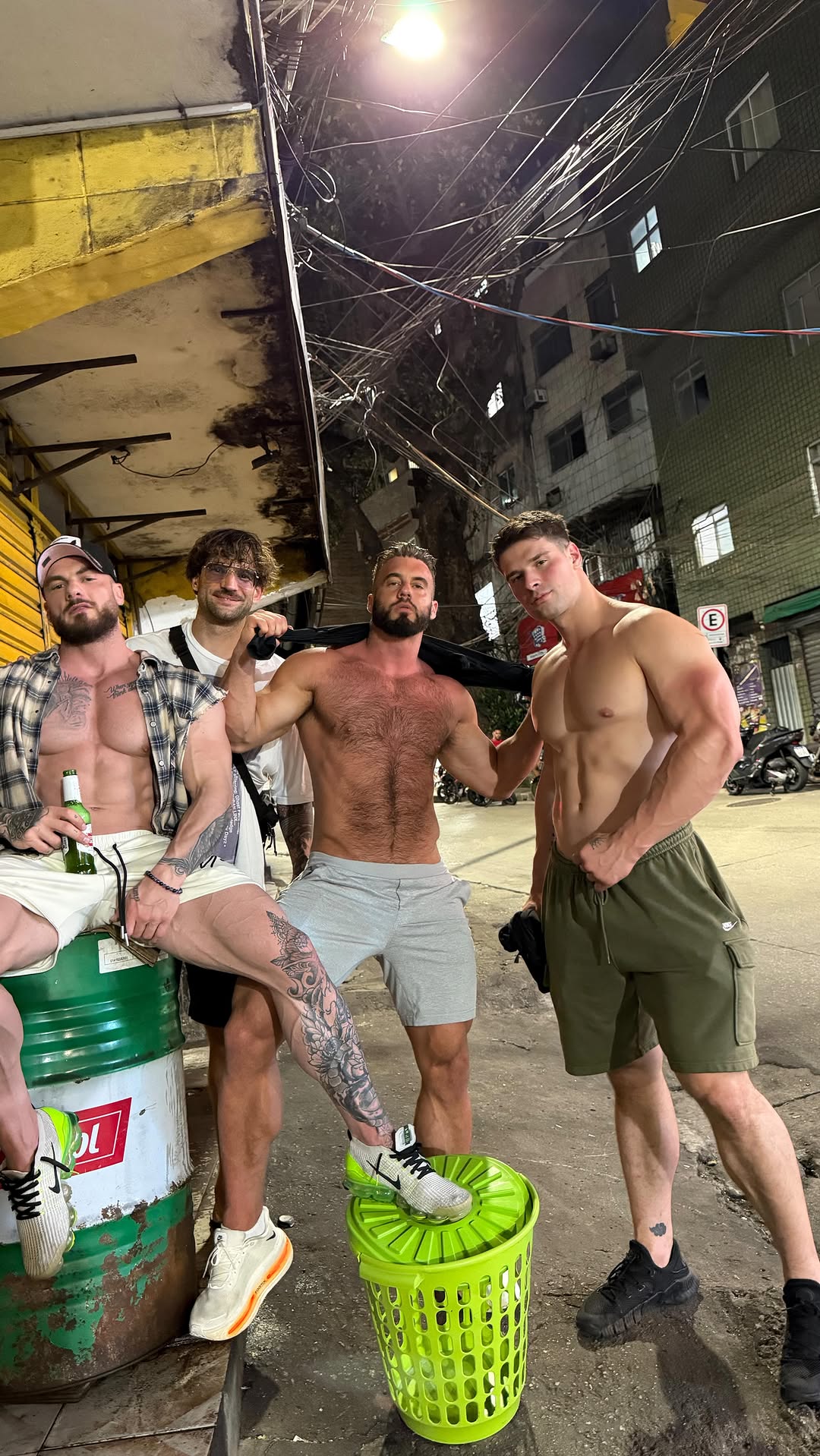 Good times with the fellas in Rio 🇧🇷