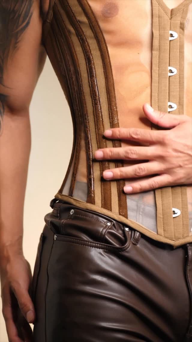 Custom Corset Vest🤎