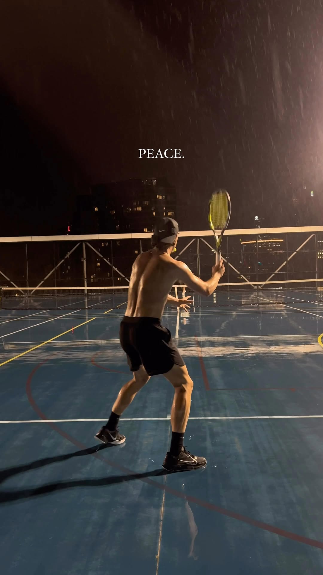 Rainy nights in the city 🦇