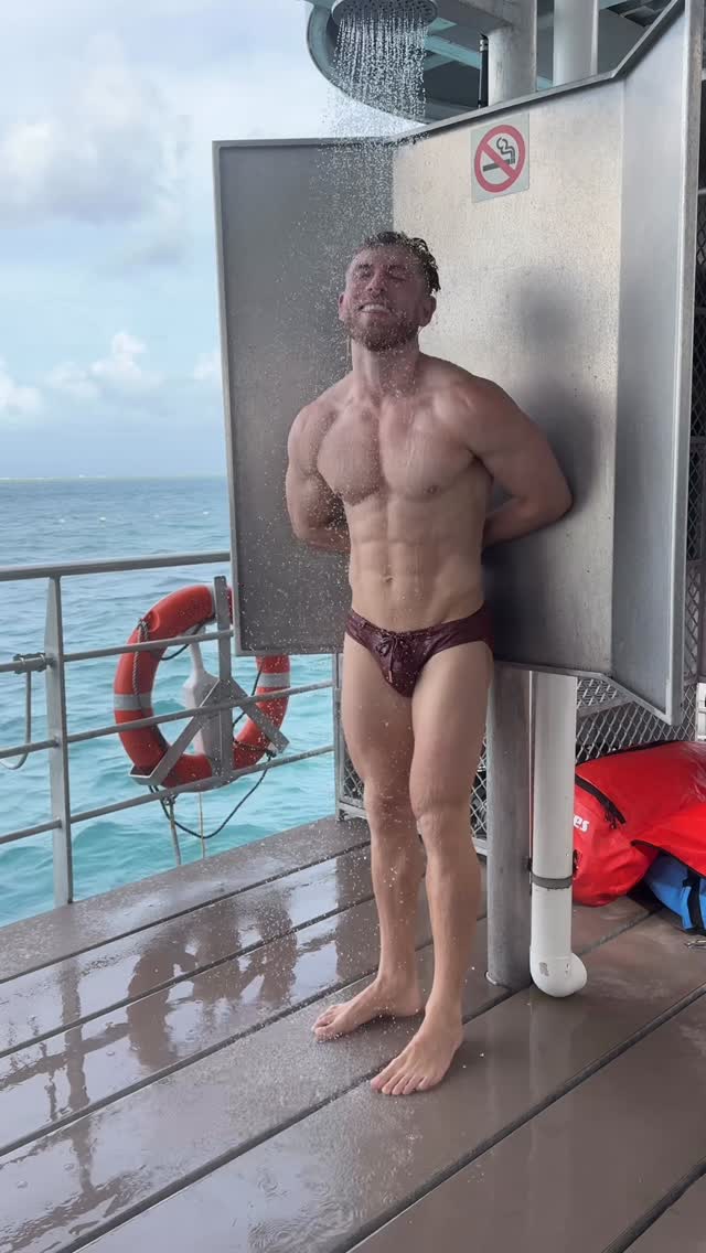 That feels better 🚿