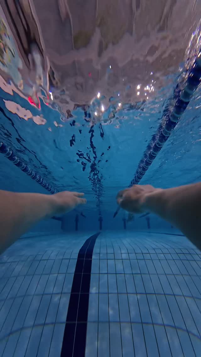 Underwater silence feels right