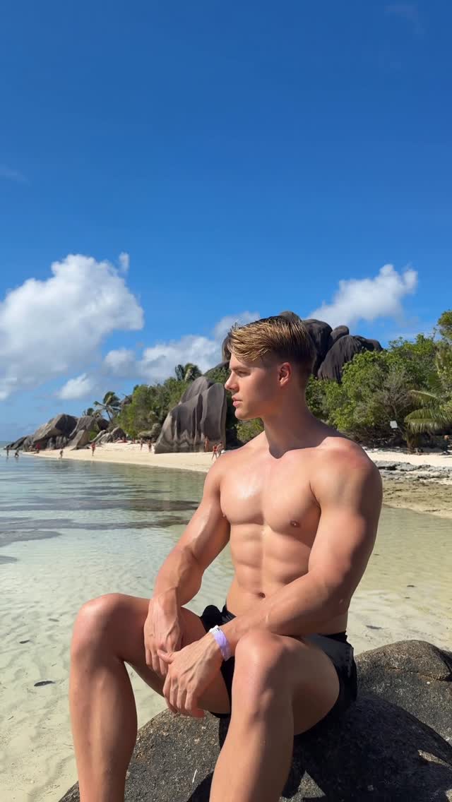 The most beautiful beach 🏝️🇸🇨