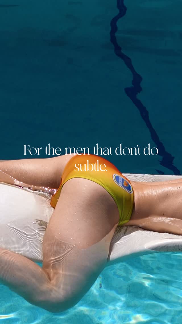 For the men that don’t do subtle.