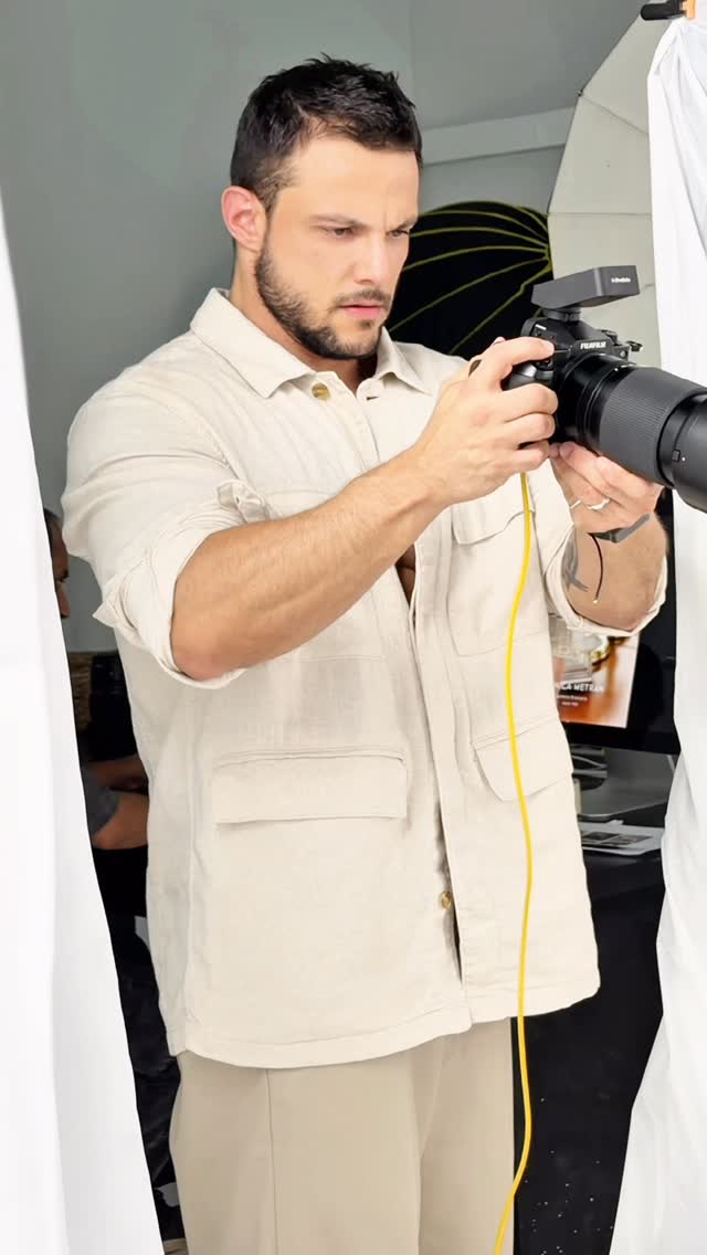 Backstage sem filtro para E eu
