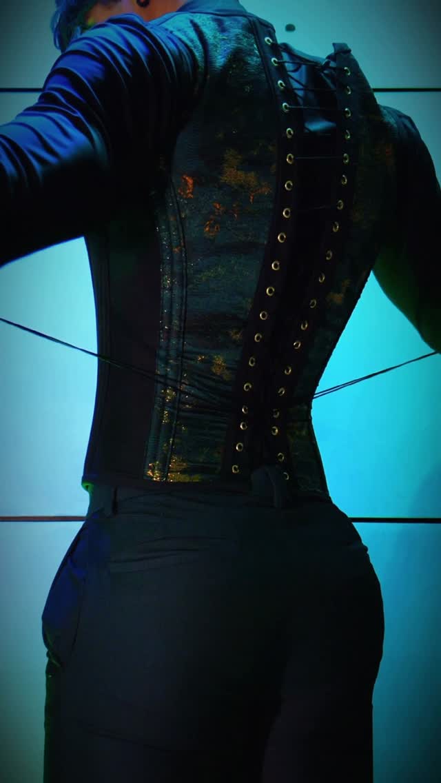 Custom Corset Vest💚