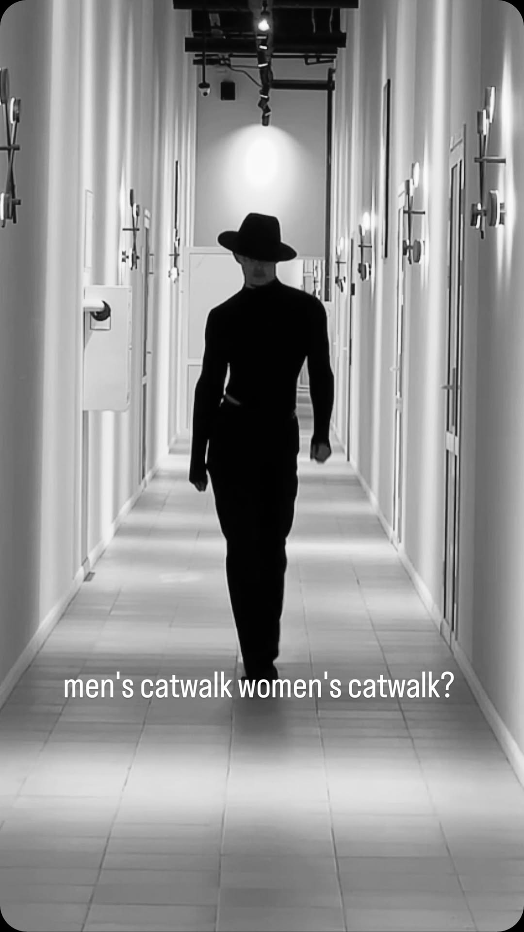 men's catwalk women's catwalk?