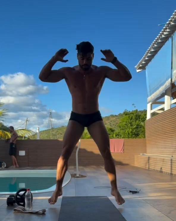 Mais um funcional na roça. Hoje sem o caramelo. Hehehe