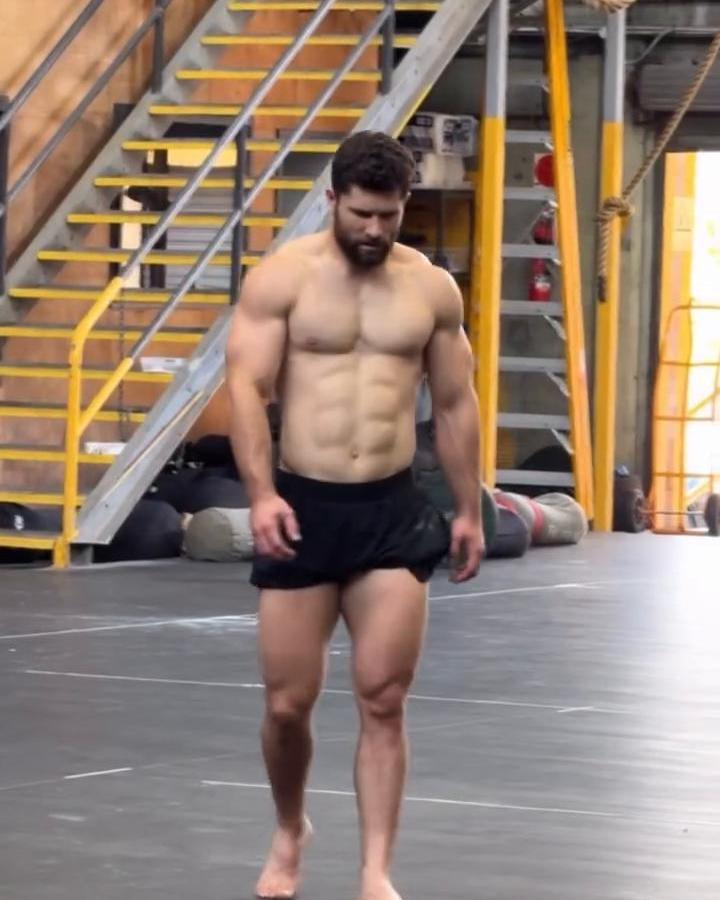 Post workout pump is no joke😈