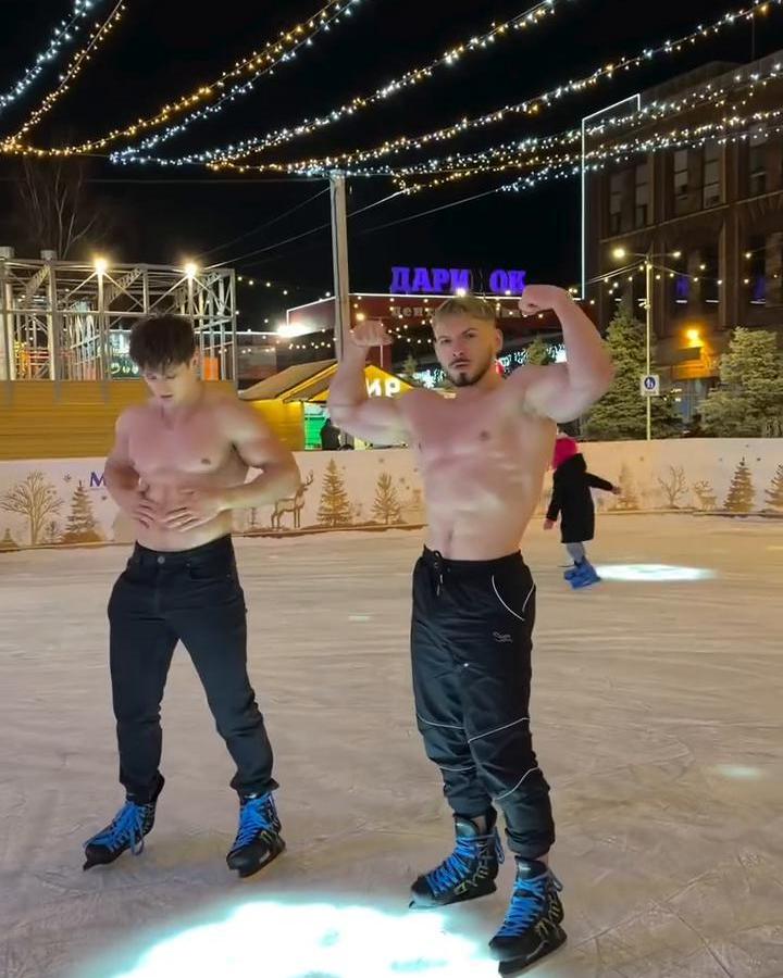 Качки на льду 🧊⛸️