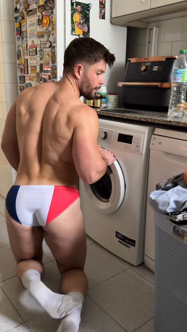 Back on duty again. 🧺