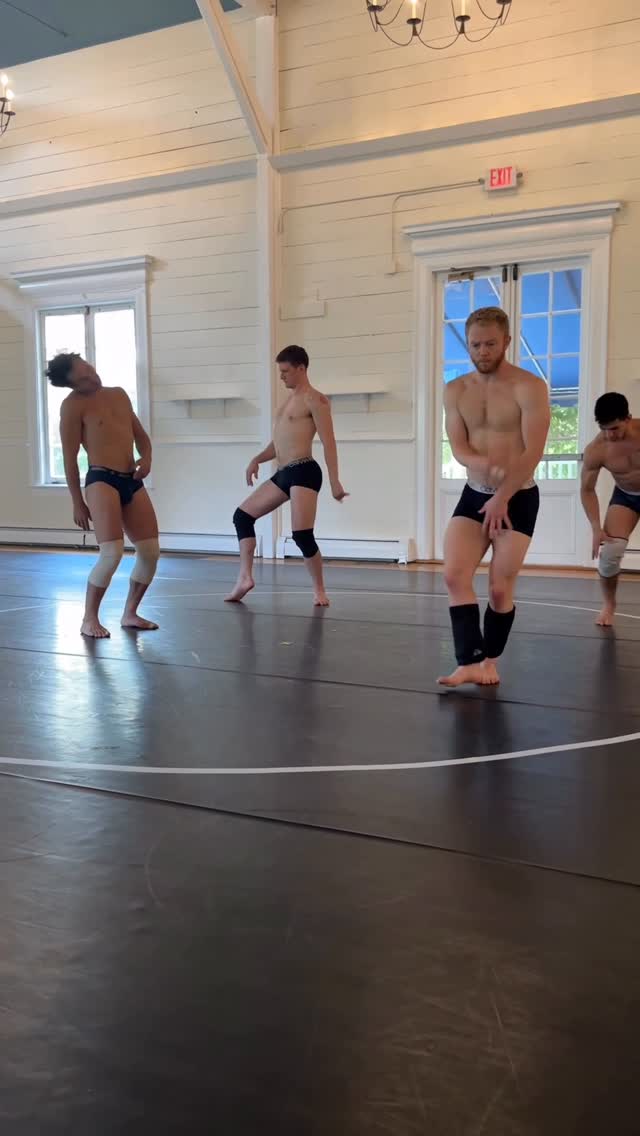 Microdose Pilobolus… wacky Wednesday? New work music vibin’ 🍄