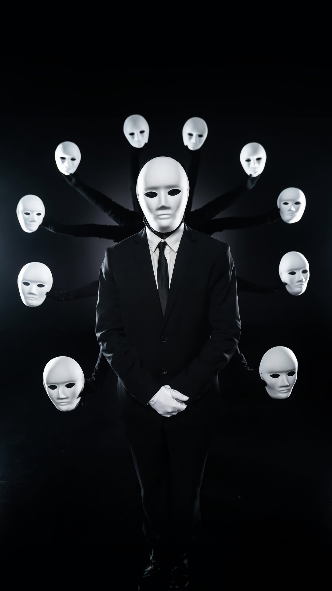 How many faces can one person wear? 🎭