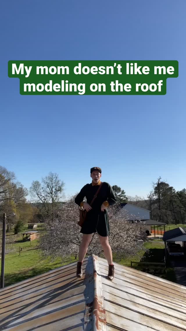 Someone put me on a runway and I forgot the line, so I turned it into a momlife improv skit. This isn’t Paris Fashion We